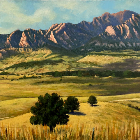 Eldorado Colorado Tryptic - Set of Three 8"x 8"