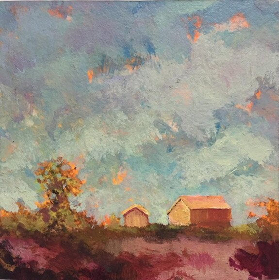 Twin Brothers - 6"x 6"