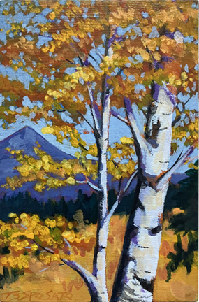Birch Gold - 4”x 6”